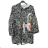 Shirt 3/4 sleeve ladies strip (4XL/5XL ONE SIZE) ITALSKÁ MÓDA IM422026
