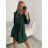 Women's Warm Long Sleeve Dress (L / XL ONE SIZE) ITALIAN FASHION IM421MIA