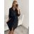 Women's Warm Long Sleeve Dress (L / XL ONE SIZE) ITALIAN FASHION IM421MIA