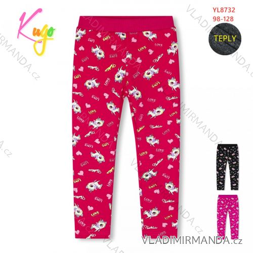 Leggings warm long children's girl (98-128) KUGO FL6707