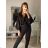 Women's elegant party long sleeve dress (S/M ONE SIZE) ITALIAN FASHION IM322282