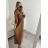 Elegant icecool long strapless dress for women (S / M ONE SIZE) ITALIAN FASHION IMM22921