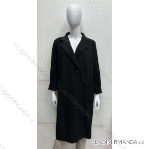 Women's Fluffy Long Sleeve Coat (L/XL ONE SIZE) ITALIAN FASHION IMWD223375