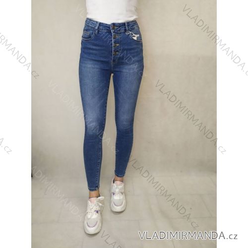 Rifle jeans dlouhé dámské (XS-XL) M.SARA MSR21S5705G-1/DR S modrá