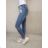 Jeans jeans long women (XS-XL) JEWELLY LEXXURY LEX20C2564