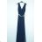 Šaty letní na ramínka dámské (S/M ONE SIZE) ITALSKÁ MÓDA IMPBB22B21841 white S / M