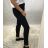 Džiny push-up středně vysoký pas (vel. 38-46) BB. S JEANS MAM20S5782 38 Black