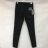 Džiny push-up středně vysoký pas (vel. 38-46) BB. S JEANS MAM20S5782 38 Black
