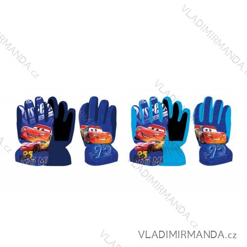 Rukavice lyžařské prstové cars dětské chlapecké (3-8let) SETINO CR-A-GLOVES-157