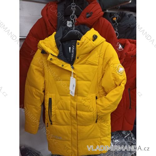 Winterjacke mit Kapuze für Damen (M-2XL) POLISH FASHION HKW22D120189