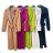 Women's Autumn Long Sleeve Coat (S/M ONE SIZE) ITALIAN FASHION IMPLM22818000019