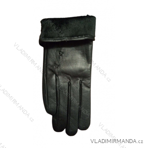 Women's leather fingerless gloves (ONE SIZE) SANDROU SAN20SZK2