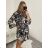 Women's Oversize Long Sleeve Shirt Dress (S/M/L ONE SIZE) ITALIAN FASHION IMWGS223367