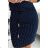 13-147 Sports dress with pockets - navy blue with small dots