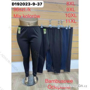 Legíny teplé dlhé bambusové dámske nadrozmer (8XL-11XL) FYVFASHION FYV22D192023-9-37