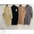 Women's Long Sleeve Knitted Cardigan (S/M ONE SIZE) ITALIAN FASHION IMPLI227095