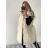 Women's elegant party long sleeve dress (S/M ONE SIZE) ITALIAN FASHION IM322282 M / L Royal blue