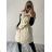 Women's elegant party long sleeve dress (S/M ONE SIZE) ITALIAN FASHION IM322282 M / L Royal blue