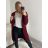 Cardigan pletený dlouhý rukáv dámský (S/M/L ONE SIZE) ITALSKÁ MÓDA IM4221044