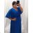 Ball Gown Elegant Formal Short Sleeve Women's Plus Size (XL / 2XL ONE SIZE) ITALIAN FASHION IMM22688