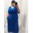 Ball Gown Elegant Formal Short Sleeve Women's Plus Size (XL / 2XL ONE SIZE) ITALIAN FASHION IMM22688