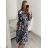 Šaty letní na ramínka dámské (S/M ONE SIZE) ITALSKÁ MÓDA IMPBB22B21841 S/M black