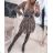 Women's Long Chiffon Long Sleeve Dress (S/M ONE SIZE) ITALIAN FASHION IMWD223346