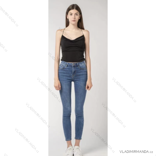 Rifle jeans dlouhé dámské (XS-XL) ITALSKÁ MÓDA IMPSS22F7153