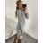 Women's Warm Long Sleeve Dress (L / XL ONE SIZE) ITALIAN FASHION IM421MIA S/M Emerald