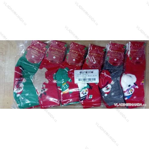 Kinder-Weihnachts-Thermosocken für Mädchen und Jungen (24-35) AURA.VIA AURA22SGB9117