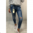 Rifle jeans dámske (26-32) M.SARA IM919DM8826F/DR 26 modrá