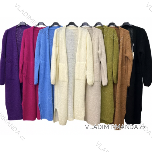 Women's Long Sleeve Knitted Cardigan (S/M ONE SIZE) ITALIAN FASHION IMPLM22226800090