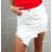 Women's denim skirt (xs-xl) ITAIMASKA MA119CY-302 XS white