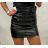 Summer Women's Cotton Skirt (uni SL) ITALIAN Fashion IM718071 L / XL black