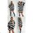 Women's Knitted Dress/Sweater Extended Long Sleeve (S/M ONE SIZE) ITALIAN FASHION IMM22MY21183