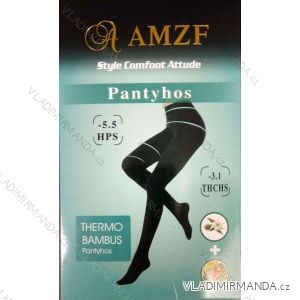 Punčocháče thermo dámské 300DEN (S/M, M/L,XL) POLSKÁ MÓDA AMZF22PANTYHOS