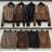 Women's Leather Jacket and Skirt Set (S/M ONE SIZE) ITALIAN FASHION IMWB22377