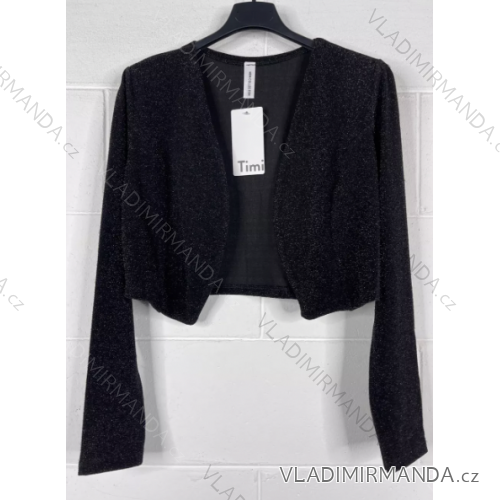 Cardigan/bolerko dlhý rukáv dámske (S/M ONE SIZE) TALIANSKA MÓDA IMPBB22S3796