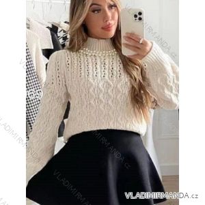 Women's Long Sleeve Sweater (S / M ONE SIZE) ITALIAN FASHION IMM219072