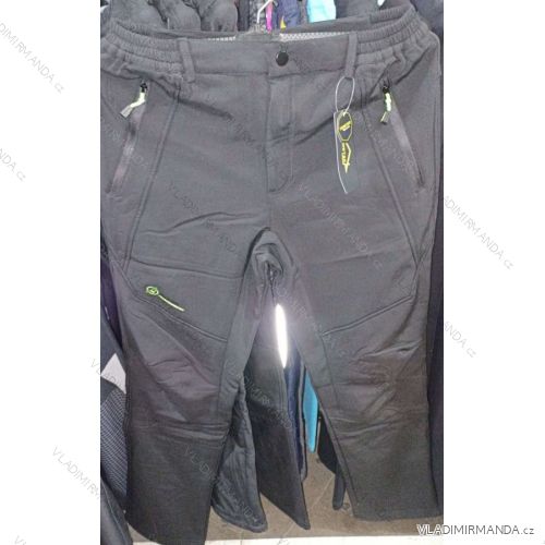 Nohavice softshell pánske zateplené flaušom (m-2xl) Qifeng QIF2218002