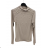 Women's Stand Collar Long Sleeve Knitted Sweater (S/M ONE SIZE) ITALIAN FASHION IMPLI228596