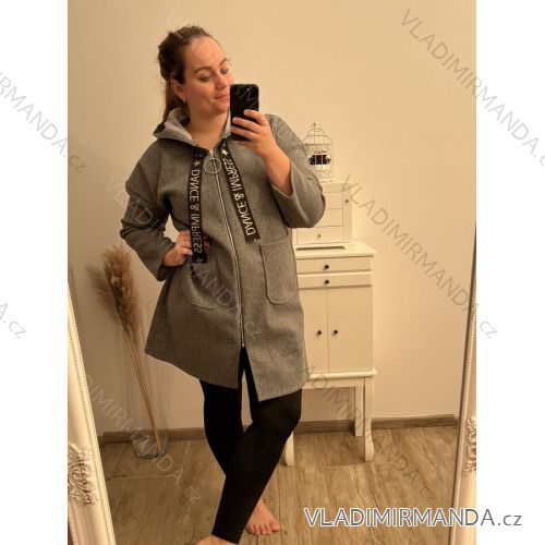 Shirt 3/4 sleeve ladies strip (4XL/5XL ONE SIZE) ITALSKÁ MÓDA IM422026