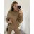 Women's Oversize Turtleneck Long Sleeve Sweater (S/M/L ONE SIZE) ITALIAN FASHION IMWD2292119