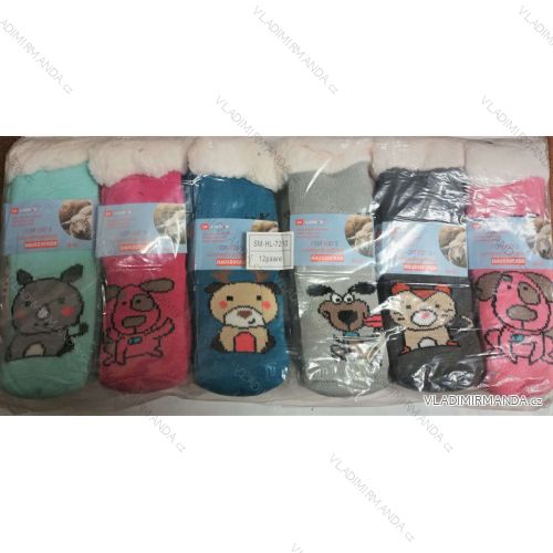 Warm socks cotton youth teen girls (26-32) LOOKEN LOK22SMHL7210