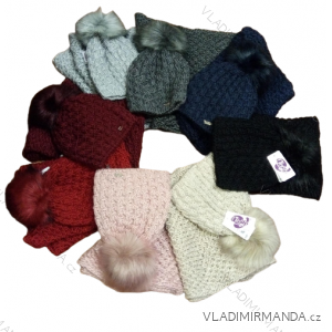 Women's knitted cravat winter (ONE SIZE) POLISH MANUFACTURING PVF22BONA