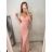 Šaty elegantní plesové dlouhé carmen dámské (S/M ONE SIZE) ITALSKá MóDA IMM2251830Q