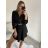 Summer long sleeve flowered women's dress (UNI S / L) ITALIAN FASHION IMK20150