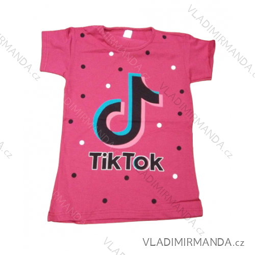 T-shirt short sleeve children´s girl (4-8 years) TURKISH PRODUCTION TVB20011