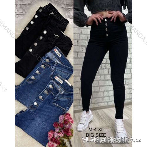 Rifle jeans dlouhé dámské (M-4XL) M.SARA MSR23055