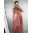 Women's Elegant Sleeveless Tulle Dress (S/M ONE SIZE) ITALIAN FASHION IMM22Q52235A